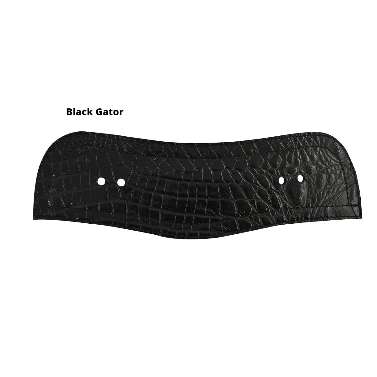 FAUX GATOR BACK BELT EXTENDER