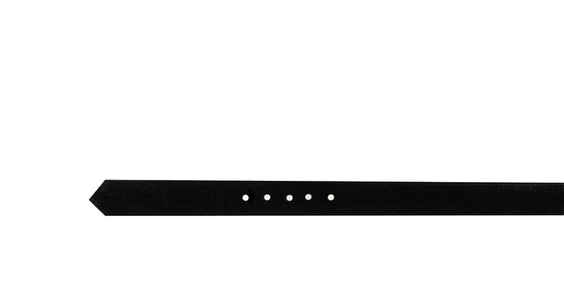 1,25" BLACK SUEDE BELT